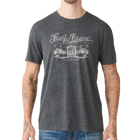 NWT Lucky Brand Graphic Tee - Picture 1 of 5